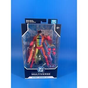 McFarlane DC Multiverse Batman (Rainbow Suit) Red Platinum 7” Action Figure